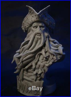1/3 Davy Jones Model Unpainted Statue Pirates of the Caribbean Octopus Captain