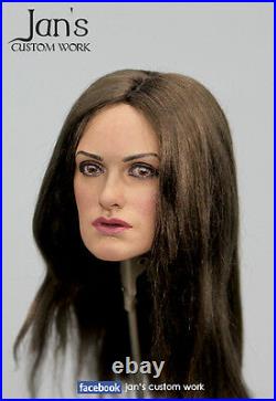 1/6 Hot REPAINT & REHAIR Penélope Penelope Cruz Angelica toys female head sculpt