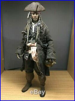 1/6 Hot Toys DX06 Pirates Of The Caribbean Jack Sparrow Action Figure 12 inch