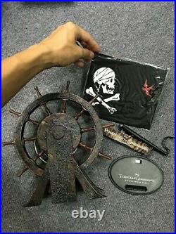 1/6 Hot Toys DX06 Pirates Of The Caribbean Jack Sparrow Rudder with Base & Stand