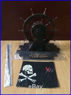 1/6 Hot Toys DX06 Pirates Of The Caribbean Jack Sparrow rudder wheel + base ++