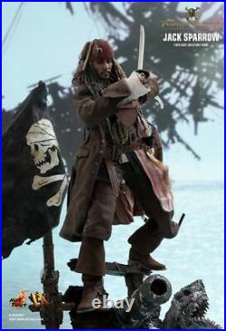 1/6 Hot Toys Dx15 Pirates Of The Caribbean Jack Sparrow 12 Action Figure