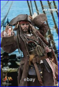 1/6 Hot Toys Dx15 Pirates Of The Caribbean Jack Sparrow Action Figure