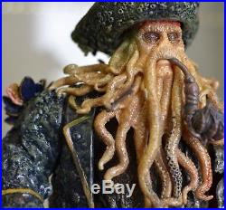 1/6 Hot Toys Sideshow Davy Jones Pirates Of The Caribbean Action Figure RARE