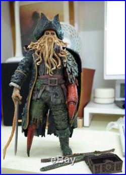 1/6 Pirates of the Caribbean Octopus Captain Davy Jones Full Set Action Figure