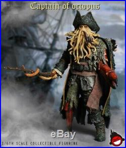 1/6 Pirates of the Caribbean XDTOYS XD001 The Octopus captain Davy Jones Figure