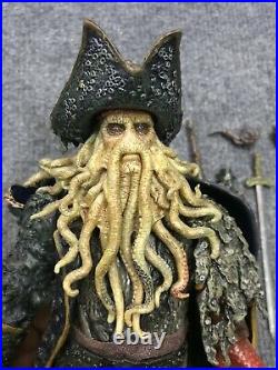 1/6 Rare Hot Toys MMS62 Pirates of the Caribbean Davy Jones Action Figure
