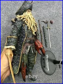 1/6 Rare Hot Toys MMS62 Pirates of the Caribbean Davy Jones Action Figure