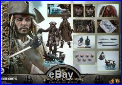 1/6 Scale Hot Toys DX Pirates of The Caribbean Jack Sparrow Oceanic Figure Stand