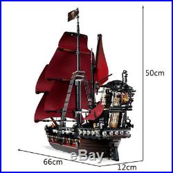 1151 Pc Queen Anne's Revenge Ship Pirates Of The Caribbean Model Building Blocks