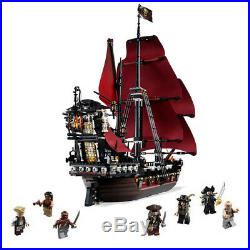 1151 Pc Queen Anne's Revenge Ship Pirates Of The Caribbean Model Building Blocks