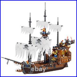 1171PCS Black Pearl Ship Boat Pirates of the Caribbean Building Blocks Figure