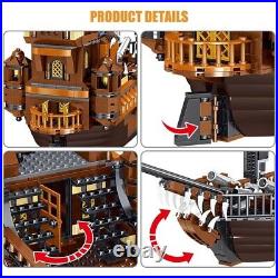 1171pcs LEGO Pirates of the Caribbean Ship Model Building Blocks Movies Technic