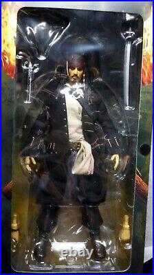 12 Jack Sparrow Deluxe Action Figure New Medicom Pirates of the Caribbean Depp