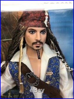 12 Mattel Barbie Doll Pirates Of The Caribbean Jack Sparrow Mint With Box