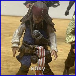 13 Pirates Of The Caribbean Figure Lot Jakks Jack Sparrow Angelica Blackbeard 4
