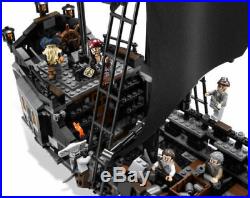 16006 804Pcs Pirates Movie Jack Black Pearl Ship Building Blocks Children Toys