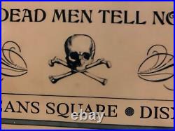 16x28 Disneyland Pirates Of The Caribbean 1967 Attraction 50th Sign Prop POTC