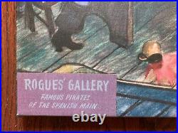 1963 Rogues Gallery Pirates of the Caribbean Concept Art Disneyland Giclee D23
