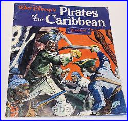 1968 Disneyland Pirates Of The Caribbean Promotional Booklet Souvenier Book
