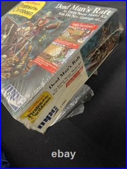 1972 MPC Dead Man's Raft Pirates Of The Caribbean Factory Sealed Model Kit