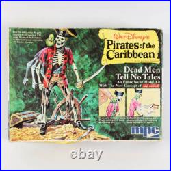 1972 MPC Pirates of the Caribbean Model Kit Walt Disney Dead Men Tell No