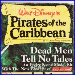 1972 MPC Pirates of the Caribbean Model Kit Walt Disney Dead Men Tell No