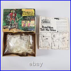 1972 MPC Pirates of the Caribbean Model Kit Walt Disney Dead Men Tell No