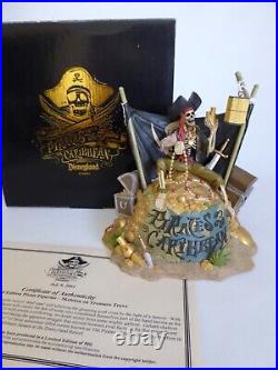 2003 Disneyland Pirates Of The Caribbean Treasure Trove Sculpture (new) Le 500