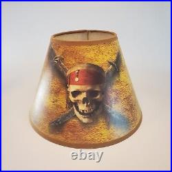 2005 Pirates Of The Caribbean Lamp Disney Captain Jack Sparrow Black Pearl