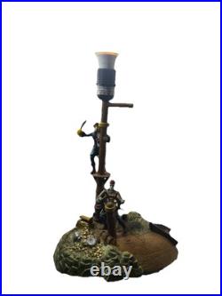 2005 Pirates Of The Caribbean Lamp Disney Captain Jack Sparrow Black Pearl EUC 2005 Pirates Of The Caribbean Lamp Disney Captain Jack Sparrow Black Pearl EUC