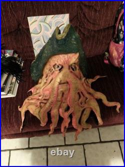 2006 Disney Disguise Davy Jones Pirates Of the Caribbean Mask Deluxe Version