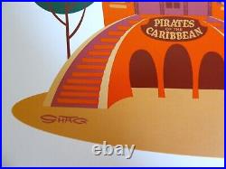 2006 Disneyland Shag Pirates Caribbean Boy Vinyl (le 500) + Bonus Shag Print New