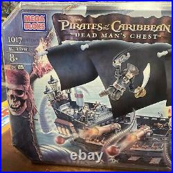 2006 MEGA BLOKS BLACK PEARL 1017 Pirates of the Caribbean Dead Mans Chest SEALED