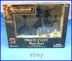 2006 Pirates of the Caribbean Dead Man's Chest Pirate Fleet BLACK PEARL NIB