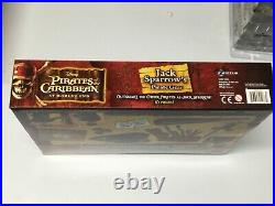 2007 PIRATES OF THE CARIBBEAN playset CAPTAIN JACK SPARROW's Pirate Gear, 10 p