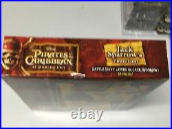 2007 PIRATES OF THE CARIBBEAN playset CAPTAIN JACK SPARROW's Pirate Gear, 10 p