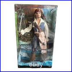 2010 Barbie Captain Jack Sparrow Pirates of the Caribbean Doll New Disney Mattel