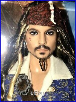 2010 Pirates of the Caribbean Captain Jack Sparrow Barbie Doll T7654 Johnny Depp
