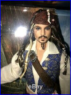 2010 Pirates of the Caribbean Captain Jack Sparrow Barbie Doll T7654 Johnny Depp