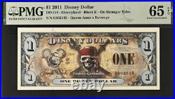 2011 & 2007 Complete Set of Disneyland Pirates of the Caribbean Disney Dollars 2011 & 2007 Complete Set of Disneyland Pirates of the Caribbean Disney Dollars
