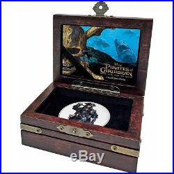 2017 Disney Pirates Of The Caribbean 1 Oz Silver Coin