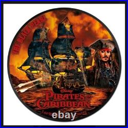 2021 1oz Niue Silver The Black Pearl Pirates of the Caribbean Black Ruthenium