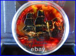 2021 BLACK PEARL Pirates of the Caribbean 1 oz Silver Coin $2 Niue 2021 BLACK PEARL Pirates of the Caribbean 1 oz Silver Coin $2 Niue