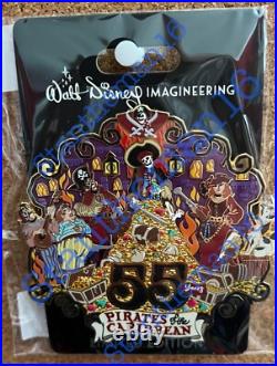 2022 Disney D23 MOG WDI Pirates of the Caribbean 55th Anniversary Pin LE 300