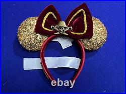 2022 Disney Parks Loungefly Pirates Of The Caribbean Mickey Minnie Ear Headband