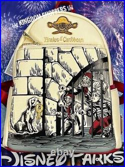 2023 Disney Parks Loungefly PIRATES OF THE CARIBBEAN Jail Scene Mini Backpack