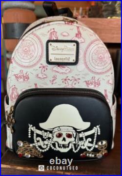 2025 Disney Parks Exclusive Pirates of the Caribbean Loungefly Backpack