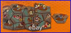 2025 WDW Pirates of the Caribbean LE 525 Complete Pin Set with Chaser LE 300
