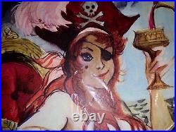 24x36 Marc Davis Pirates of the Caribbean We Wants the Redhead giclee Disneyland